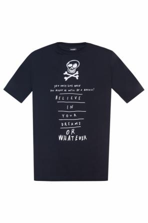 Skull motif t-shirt, zdjęcie 1 Skull motif t-shirt od Diesel